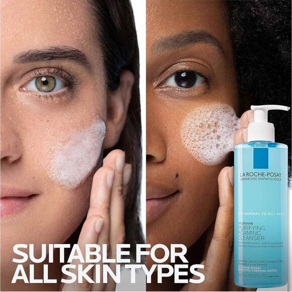 LAROCHE-POSAY Toleriane Purifying Foaming Cleanser 13.52 oz - Picture 5 of 9